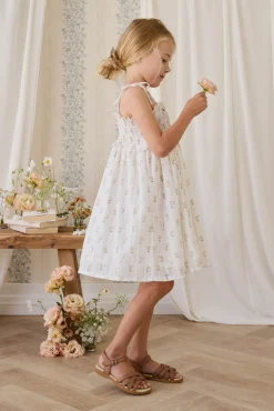 Organic Cotton Saylor Dress - Josepha Egret