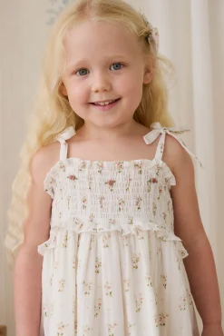 Organic Cotton Saylor Dress - Josepha Egret