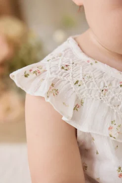 Organic Cotton Saylor Top - Josepha Egret