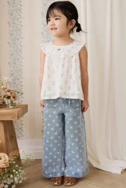 Organic Cotton Saylor Top - Josepha Egret
