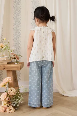 Organic Cotton Saylor Top - Josepha Egret