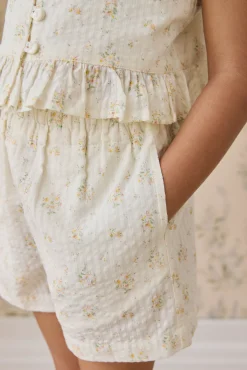 Organic Cotton Selah Short-Justine Parchment
