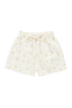 Organic Cotton Selah Short-Justine Parchment