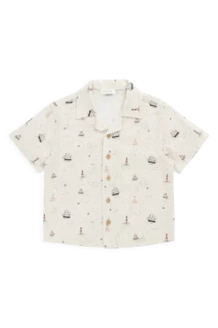 Organic Cotton Silas Shirt-Sailing Day