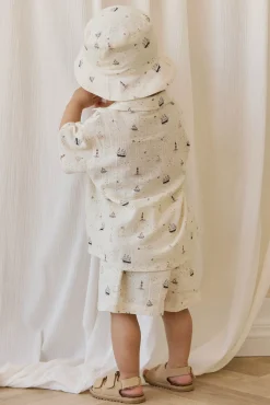 Organic Cotton Silas Shirt-Sailing Day