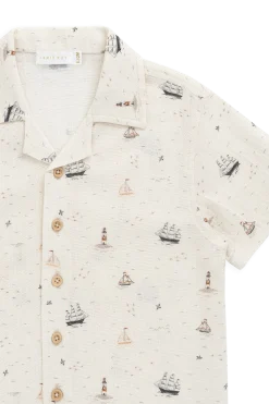 Organic Cotton Silas Shirt-Sailing Day