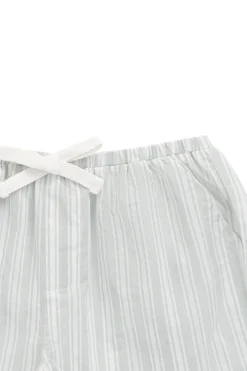 Organic Cotton Silas Short - Variegated Stripe Shoreline