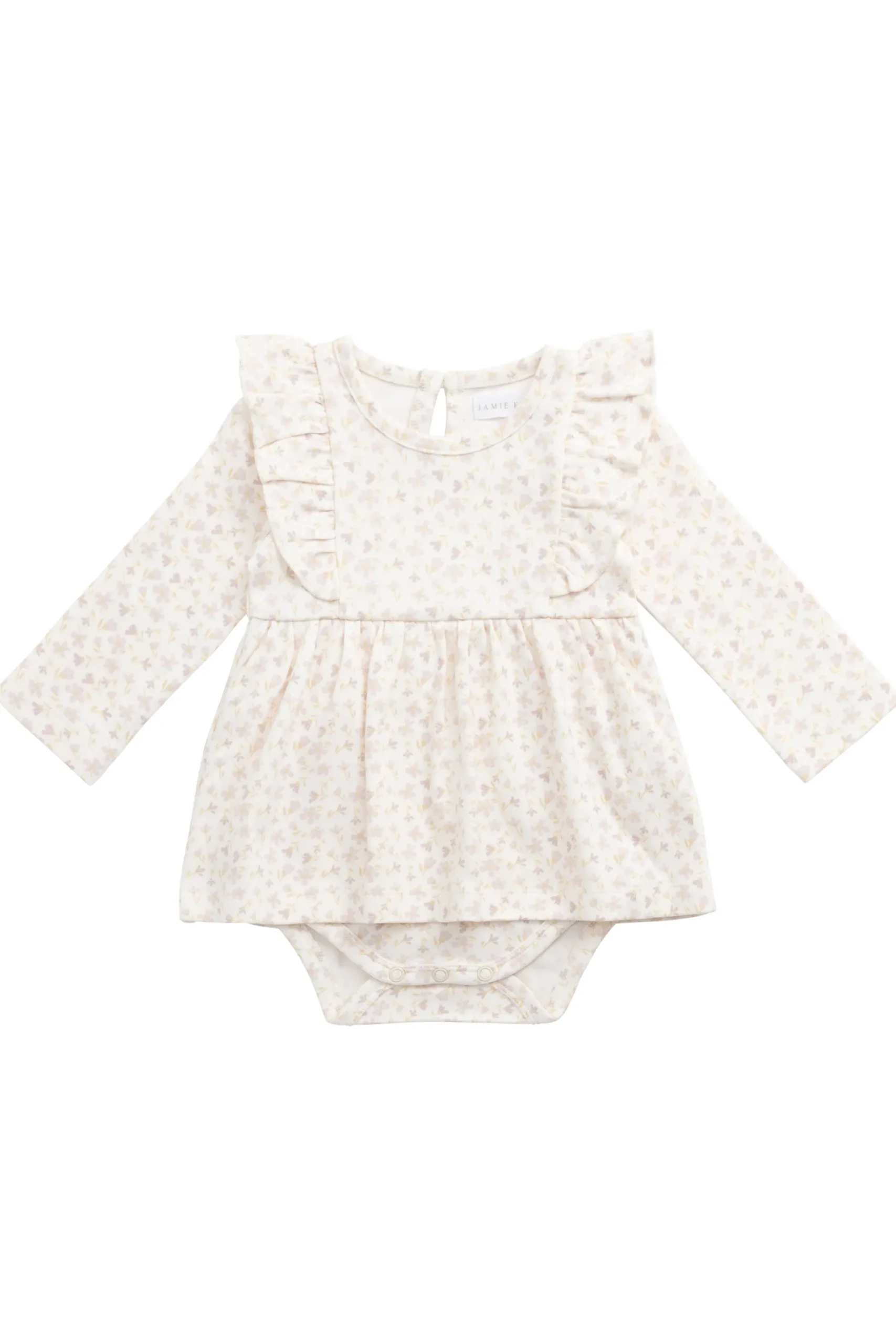 Organic Cotton Vivienne Playsuit - Aries Mauve