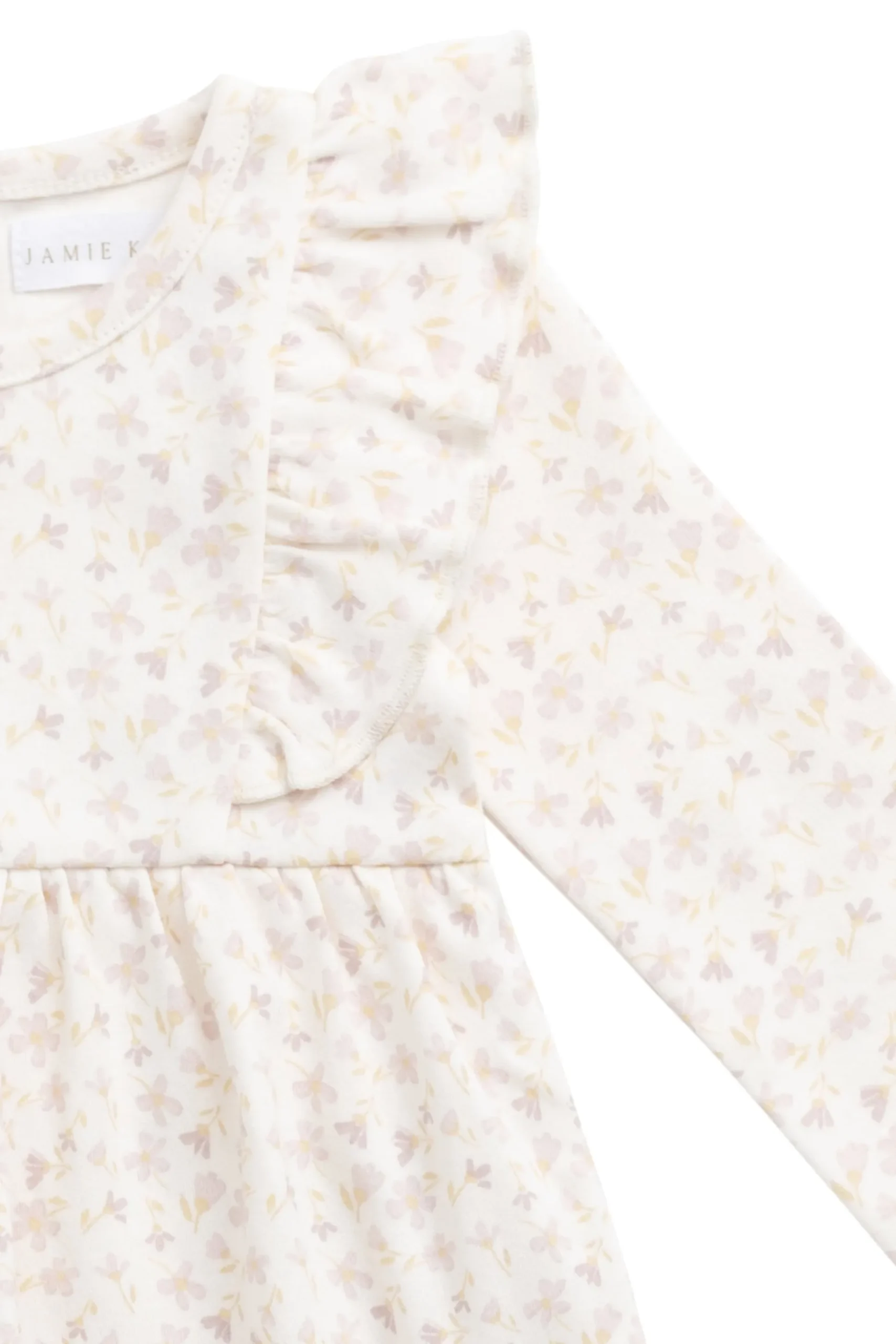 Organic Cotton Vivienne Playsuit - Aries Mauve