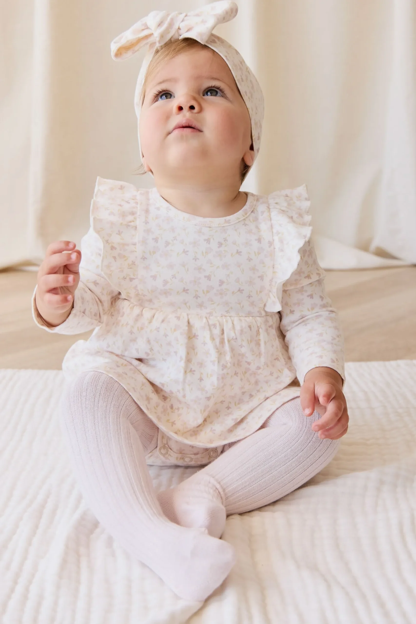 Organic Cotton Vivienne Playsuit - Aries Mauve