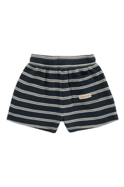 Organic Cotton Waffle Leith Short - Dreamer Stripe Captain