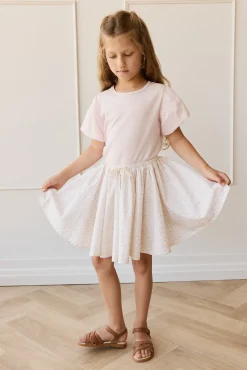 Organic Cotton Winnie Skirt - Aries Mauve