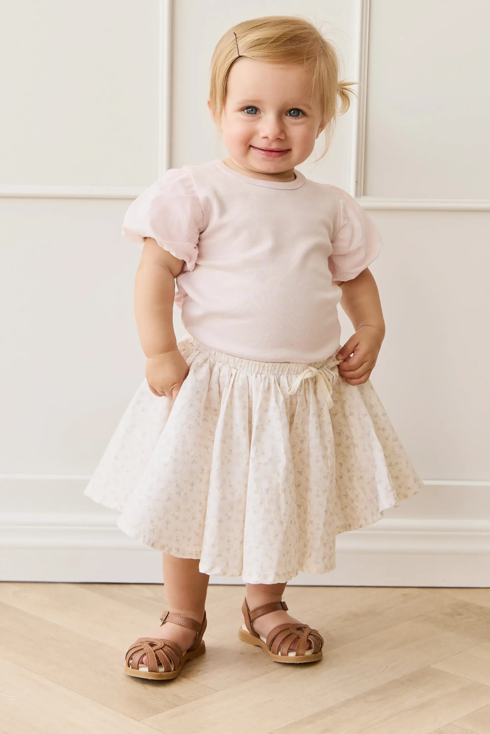 Organic Cotton Winnie Skirt - Aries Mauve