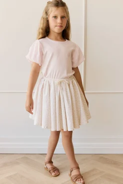 Organic Cotton Winnie Skirt - Aries Mauve