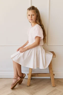 Organic Cotton Winnie Skirt - Aries Mauve