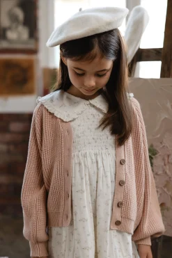 Paloma Cardigan - Rose Mist