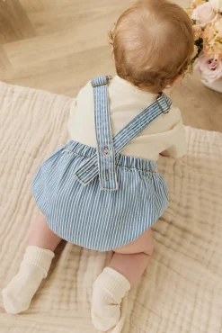 Pax Playsuit - Holiday Stripe