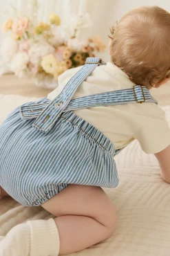 Pax Playsuit - Holiday Stripe