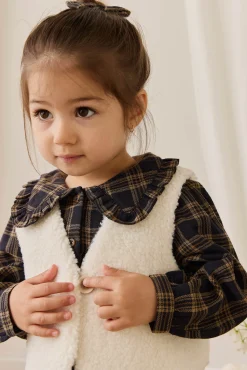 Petal Vest - Natural