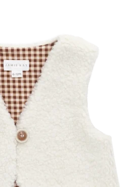 Petal Vest - Natural