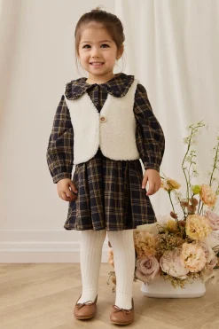 Petal Vest - Natural