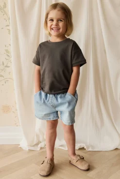Pima Cotton Eddie Tee - Bistre
