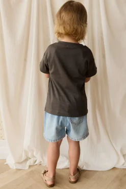 Pima Cotton Eddie Tee - Bistre
