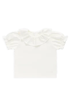 Pima Cotton Livvy Top-Parchment