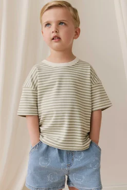Reid Denim Short - Bowie Bear Denim