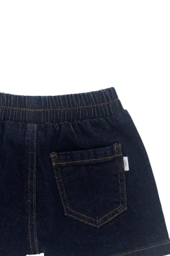 Reid Denim Short-Mid Indigo Denim