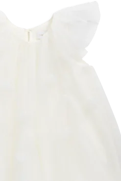 Rhea Tulle Dress - Parchment