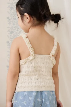 Sammy Knitted Top - Vanilla