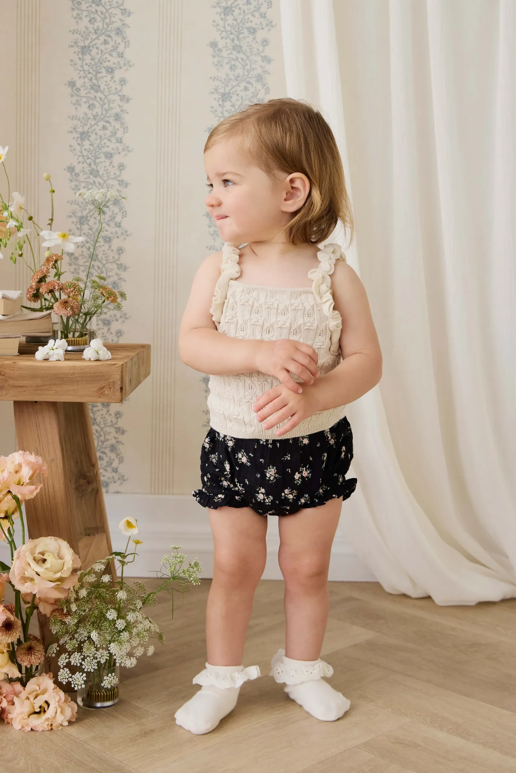 Sammy Knitted Top - Vanilla