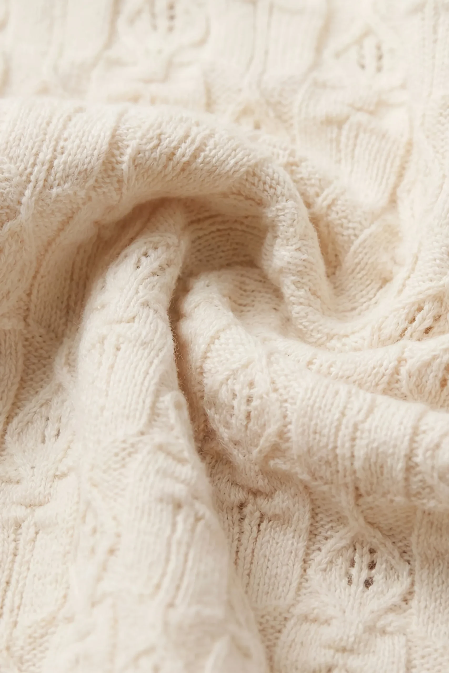 Sammy Knitted Top - Vanilla
