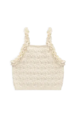 Sammy Knitted Top - Vanilla