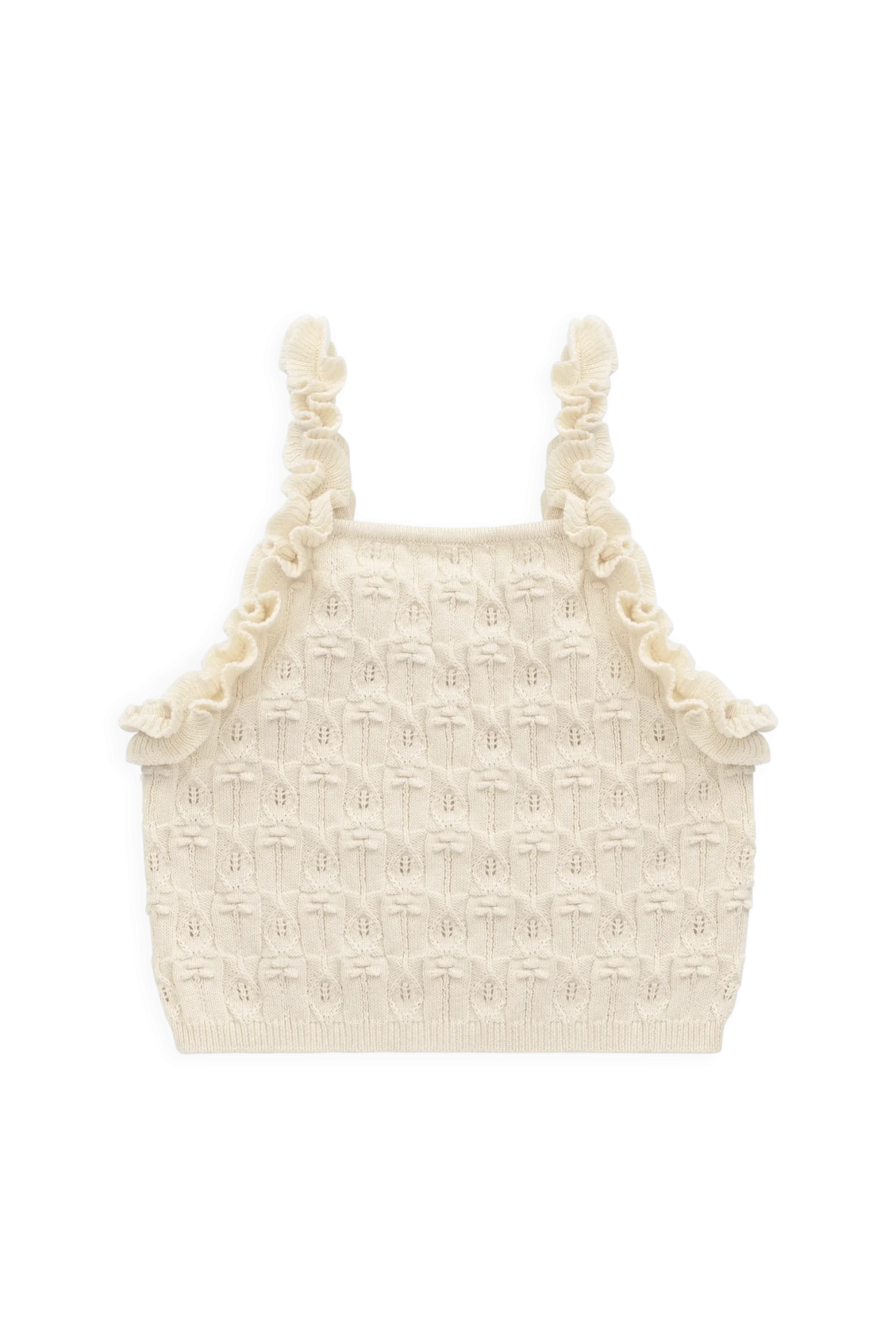 Sammy Knitted Top - Vanilla