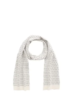 Savannah Jacquard Scarf - Sheer Pink