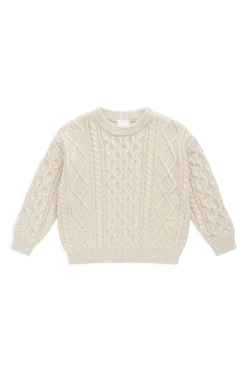 Sawyer Knit Jumper - Vanilla