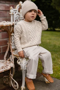 Sawyer Knit Jumper - Vanilla