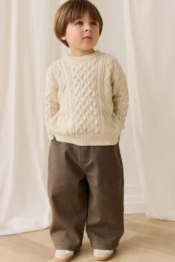 Sawyer Knit Jumper - Vanilla