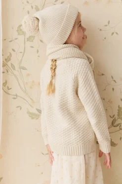 Simple Rib Beanie - Vanilla