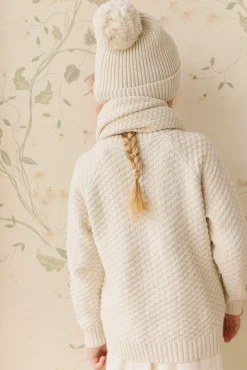 Simple Rib Beanie - Vanilla