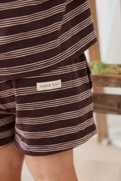 Slub Cotton Iver Short - Regal Stripe