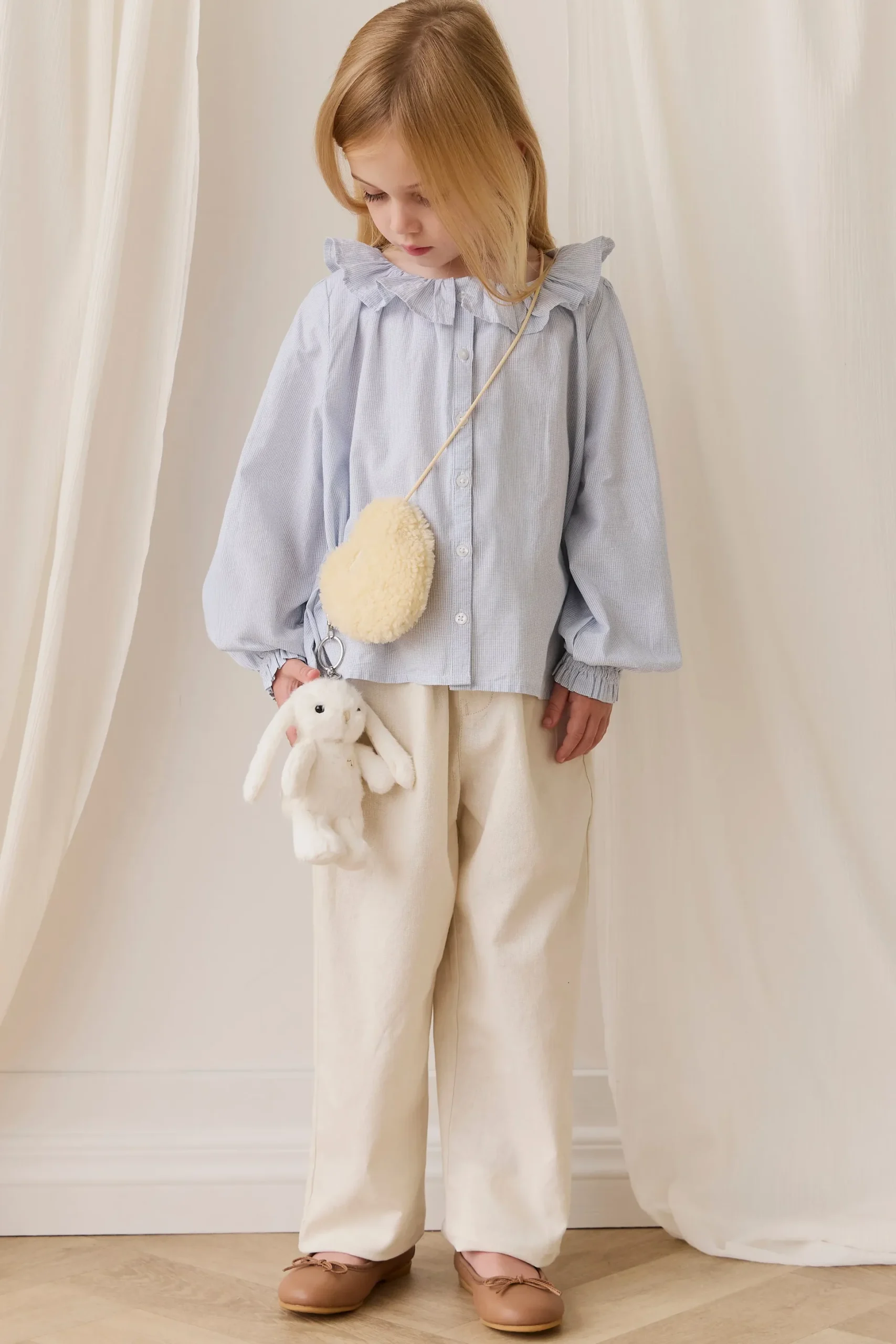 Snuggle Bunnies - Penelope Keyring - Marshmallow