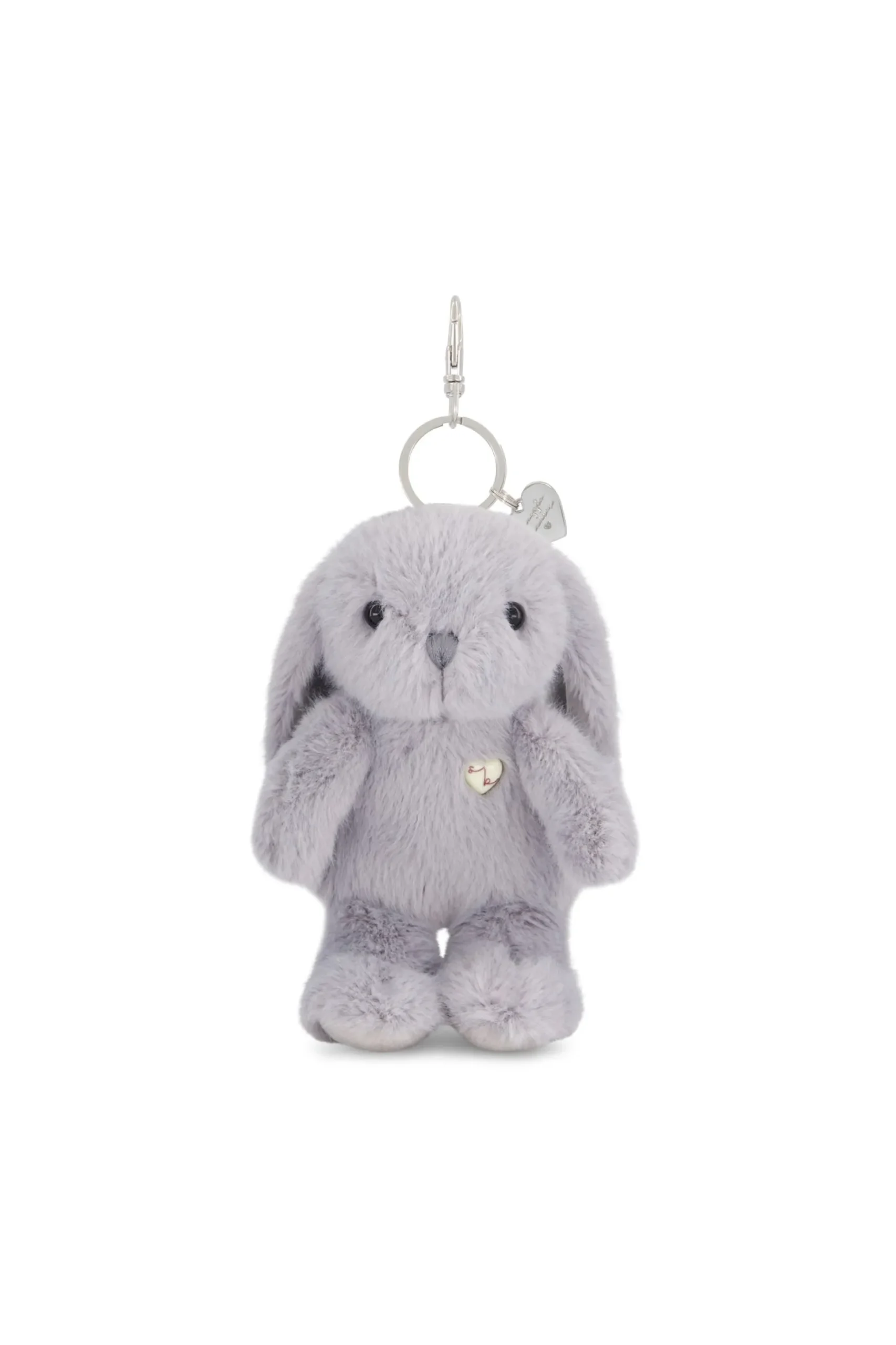 Snuggle Bunnies - Penelope Keyring - Silver