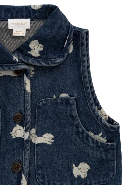 Sutton Denim Vest - Finnegan Denim