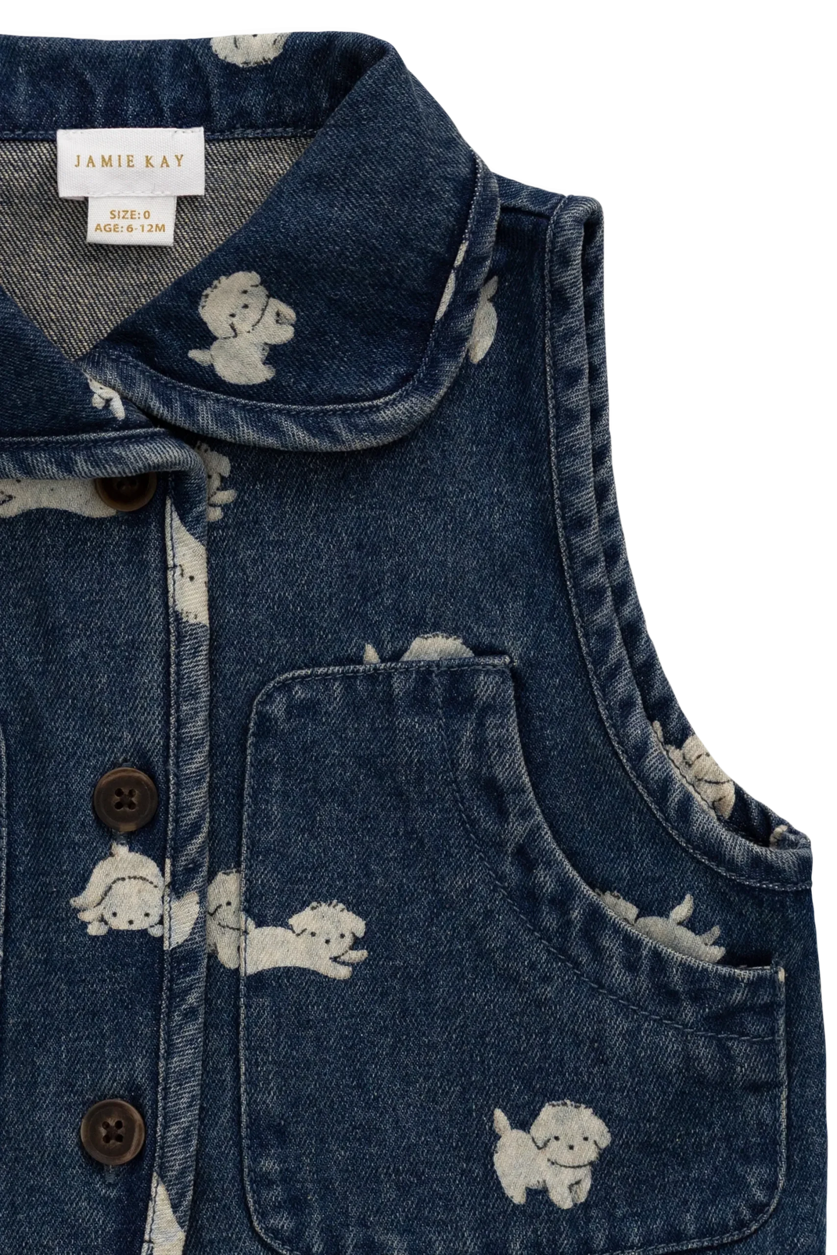 Sutton Denim Vest - Finnegan Denim