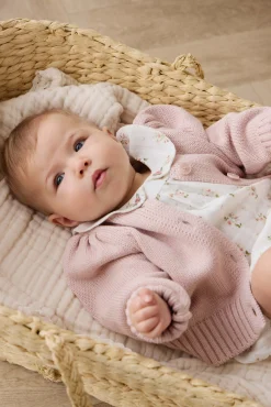 Tasha Knitted Cardigan - Sweetpea Marle