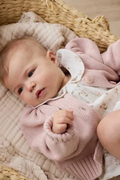 Tasha Knitted Cardigan - Sweetpea Marle