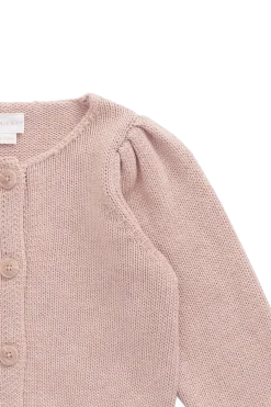 Tasha Knitted Cardigan - Sweetpea Marle